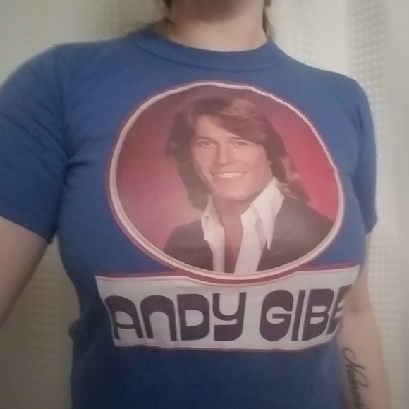 Andy gibb vintage t shirt Clearance